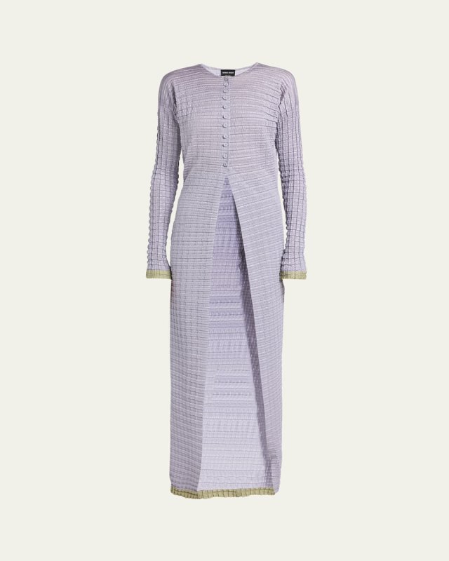 Textured Tipped Cardigan